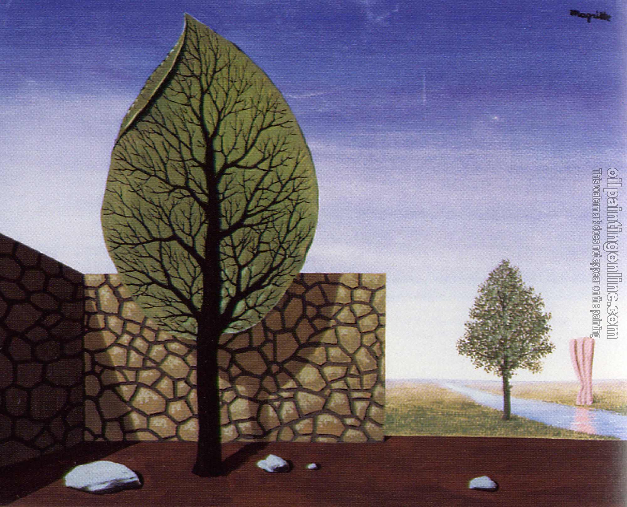 Magritte, Rene - the giantess